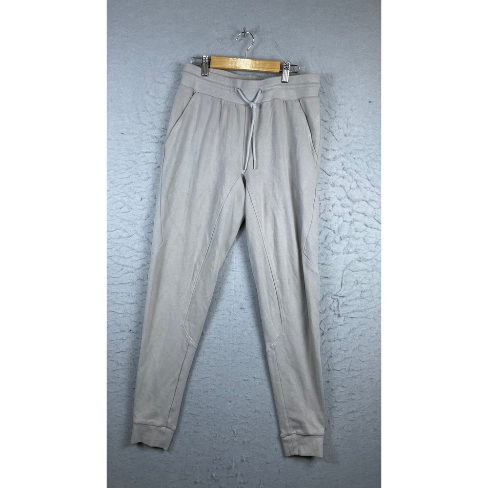 Alphalete Joggers Mens Small Tan Excellent Tapered Athletic Sweatpants
